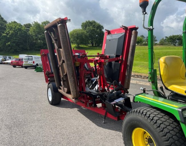 Used Progressive TDR-15 Tri-Deck Roller Mower Used Progressive TDR-15 Tri-Deck Roller Mower