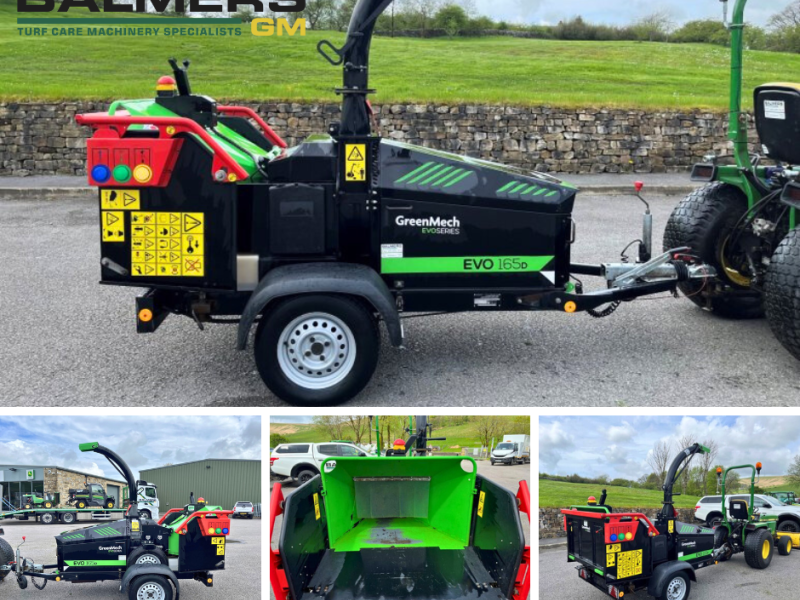 Used Greenmech EVO165D Wood Chipper