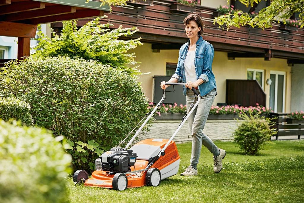 Pictured: STIHL mower