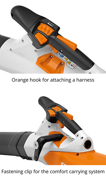 Comfort Carrying System for The STIHL BGA 200 Cordless Leaf Blower