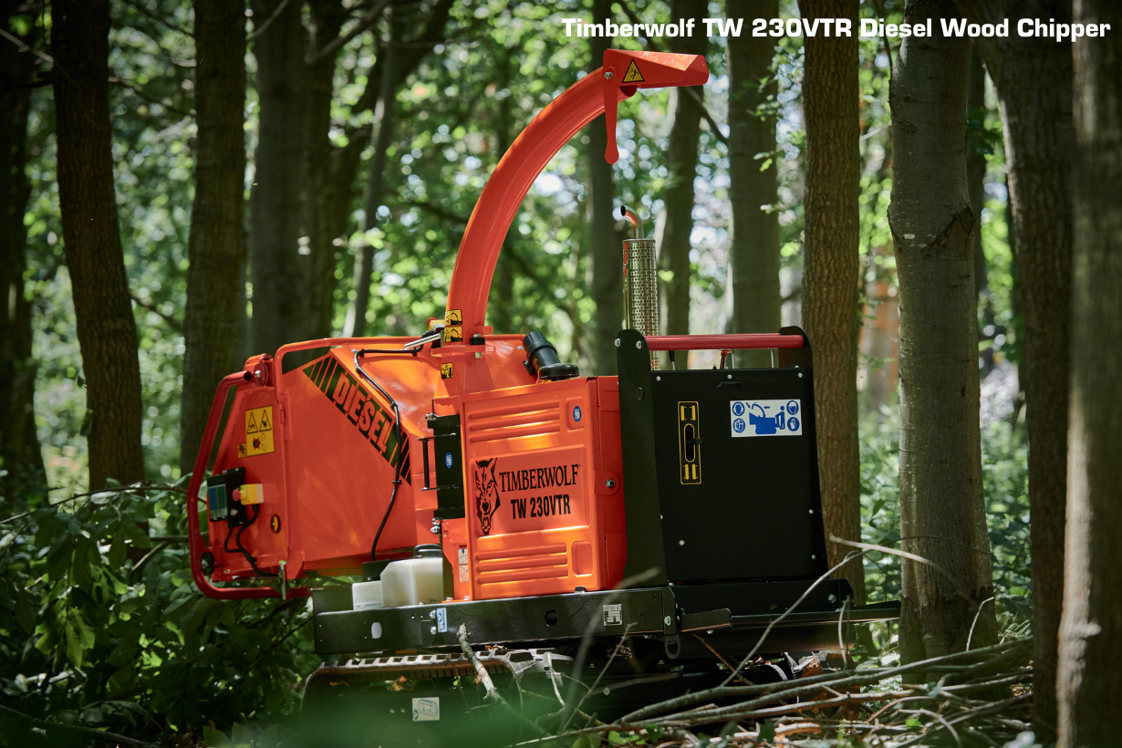 Timberwolf TW 230VTR Diesel Wood Chipper