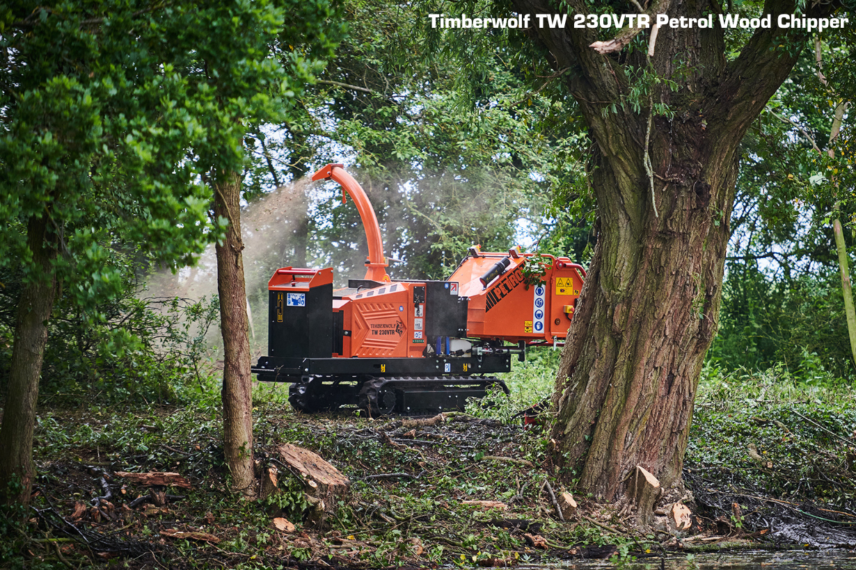 Timberwolf TW 230VTR Petrol Wood Chipper