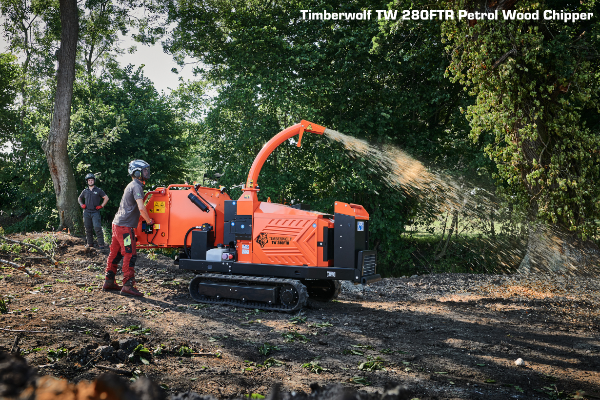 Timberwolf TW 280FTR Petrol Wood Chipper