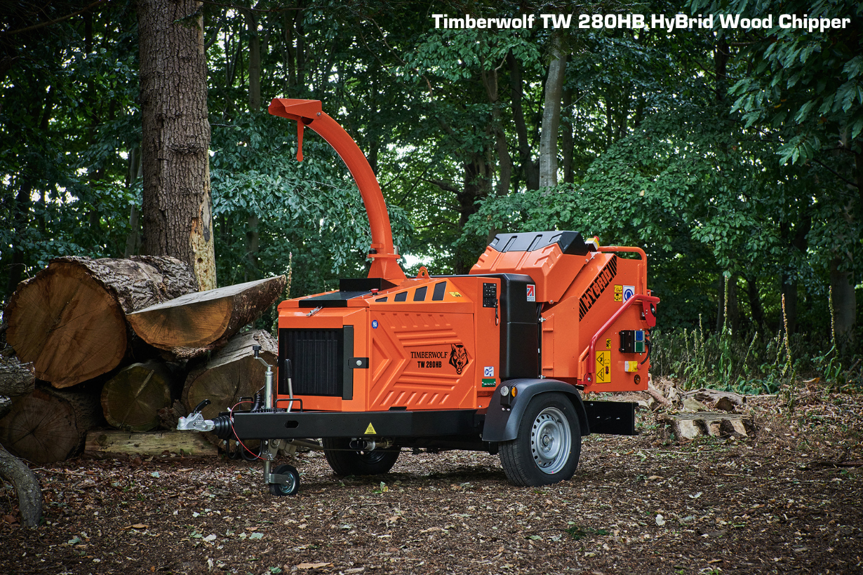 Timberwolf TW 280HB HyBrid Wood Chipper