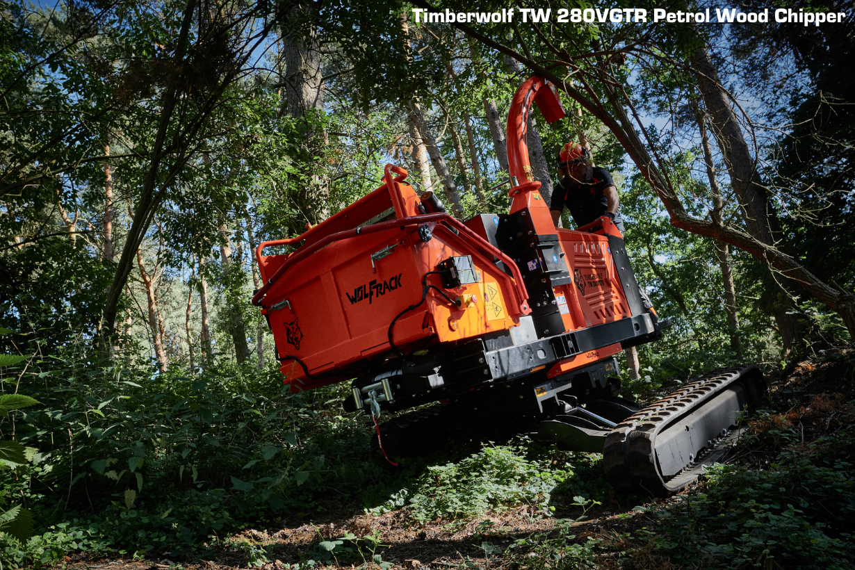 Timberwolf TW 280VGTR Petrol Wood Chipper