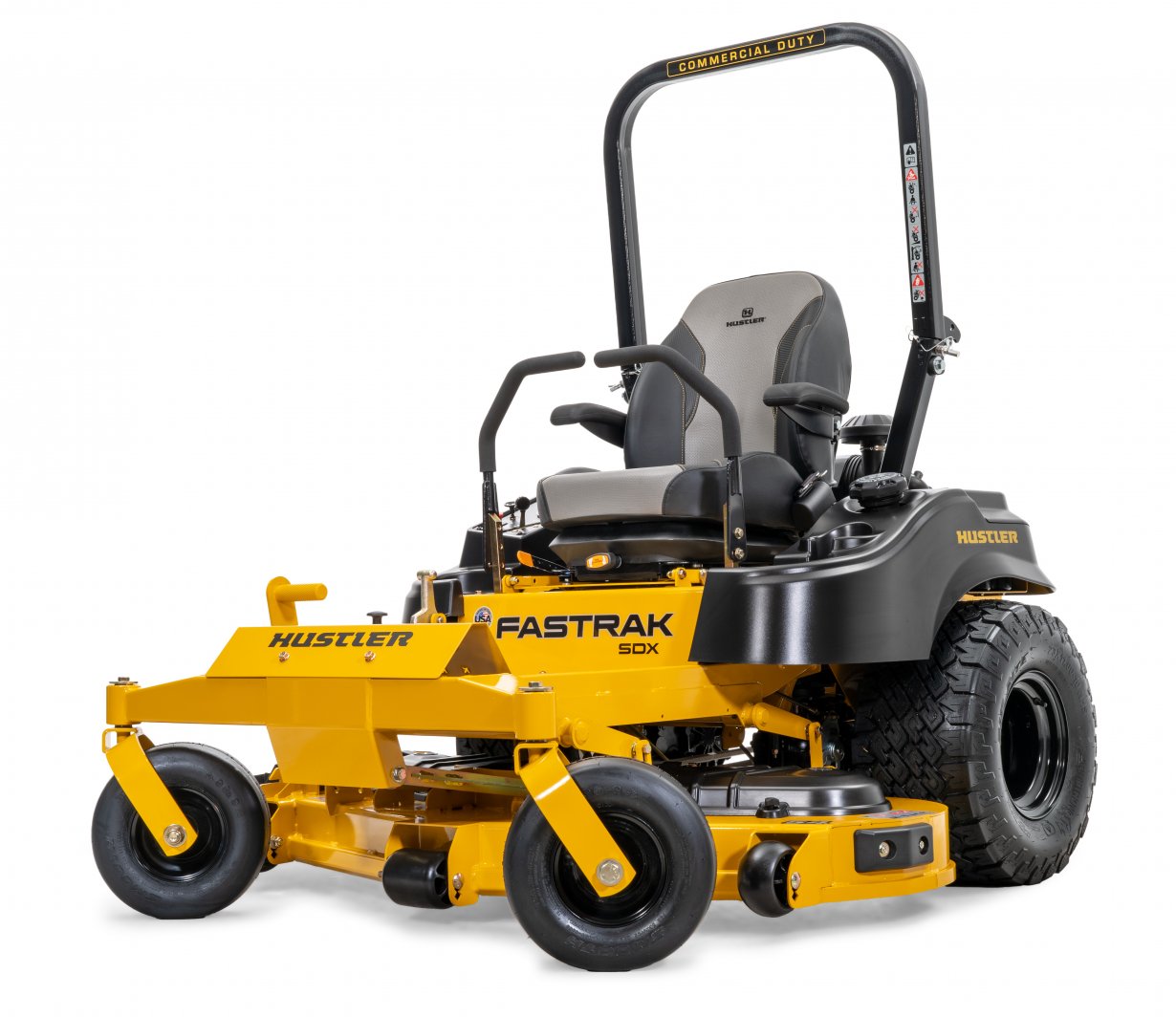 The FasTrak® SDX Ride-On Mower