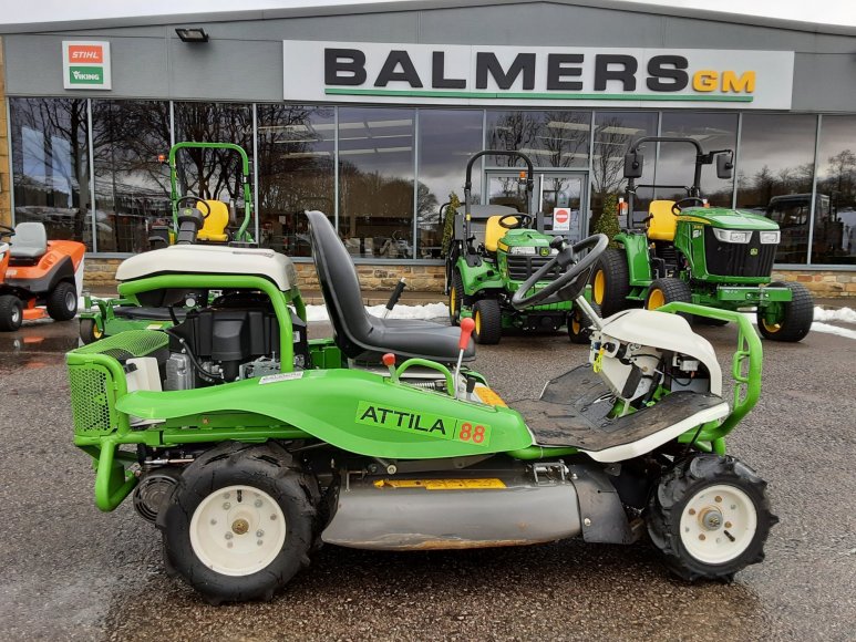 Etesia Attila 88 Ride-On Brush-Cutter for hire