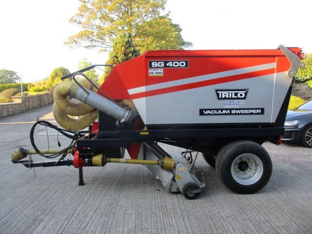 Trilo SG400 Vacuum Sweeper for hire