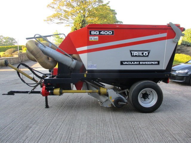 Trilo SG400 Vacuum Sweeper for hire