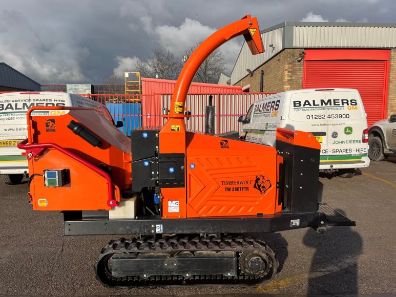 Timberwolf TW 280TFTR 8" Tracked Chipper