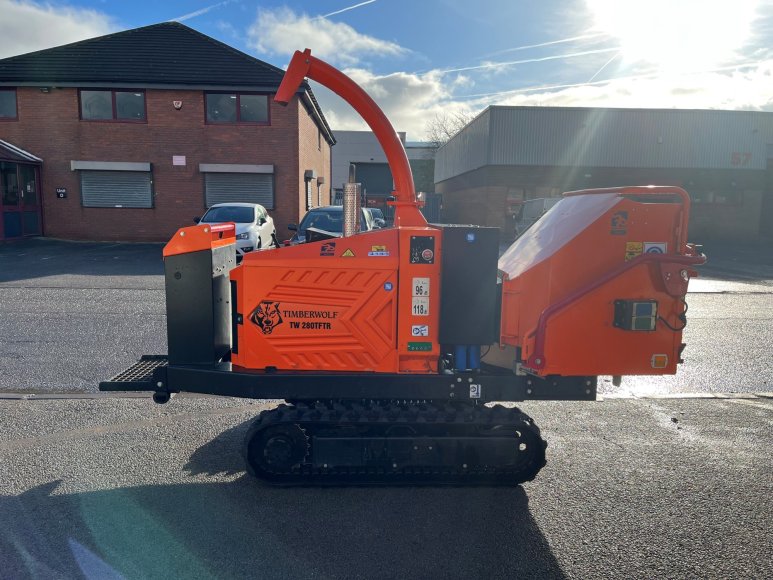 Timberwolf TW 280TFTR 8" Tracked Chipper