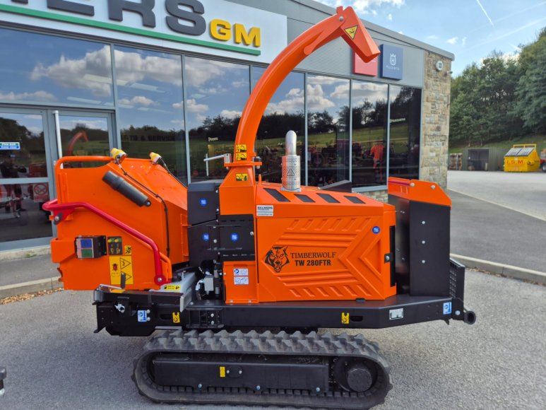 Timberwolf TW 280FTRD 8" Tracked Chipper