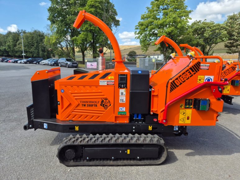 Timberwolf TW 280FTRD 8" Tracked Chipper