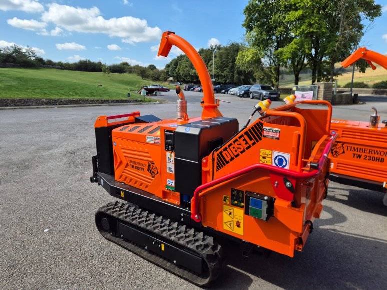 Timberwolf TW 280FTRD 8" Tracked Chipper