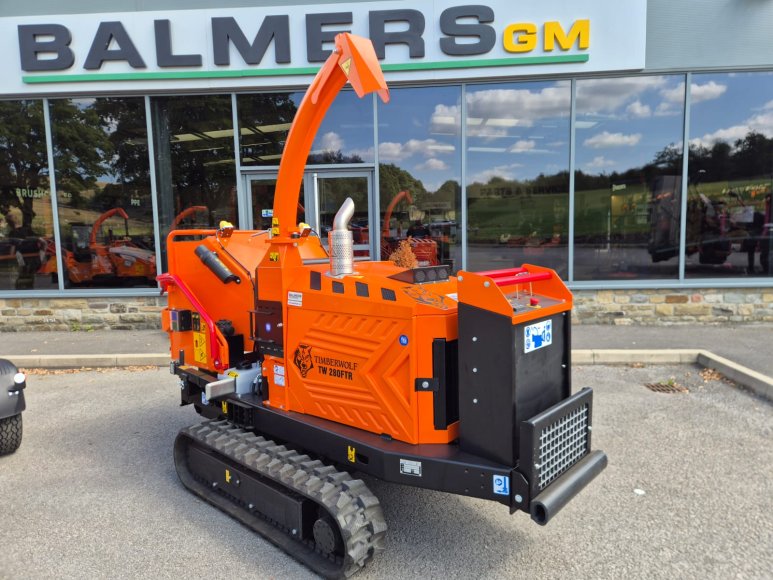 Timberwolf TW 280FTRD 8" Tracked Chipper