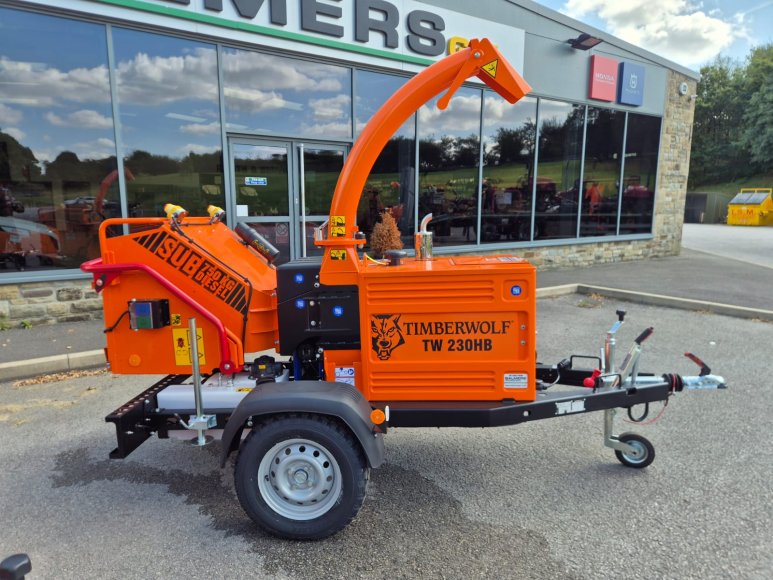 Timberwolf TW230HB Diesel 6" Wood Chipper