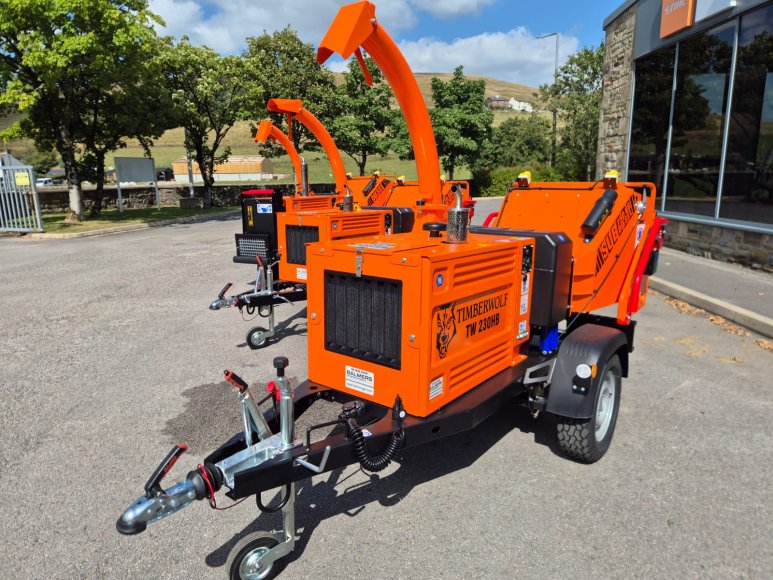 Timberwolf TW230HB Diesel 6" Wood Chipper