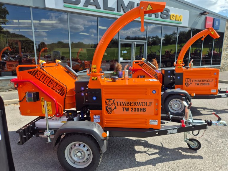 Timberwolf TW230HB Diesel 6" Wood Chipper