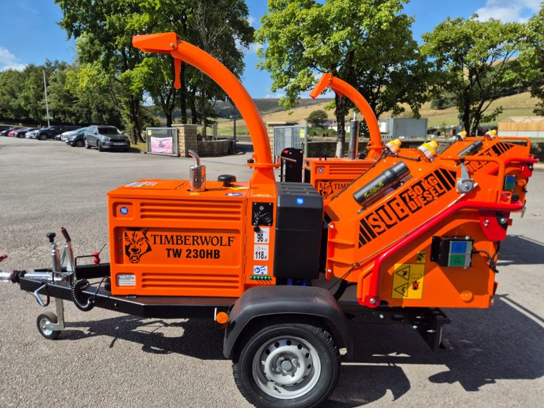 Timberwolf TW230HB Diesel 6" Wood Chipper
