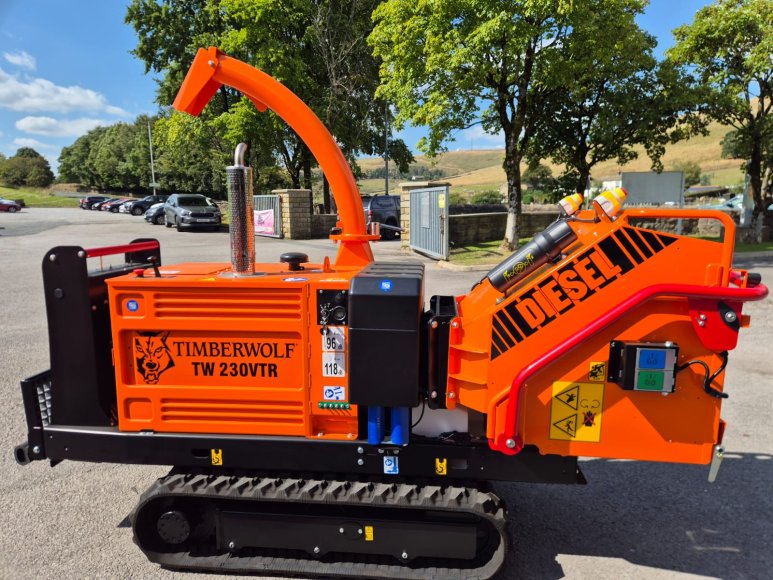 Timberwolf TW 230 VTR Diesel Variable Tracked Wood Chipper 
