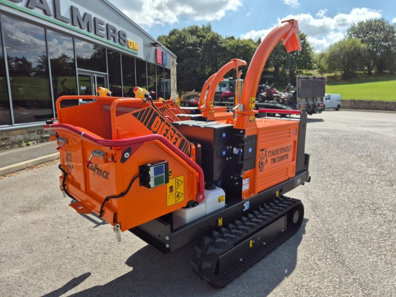 Timberwolf TW 230 VTR Diesel Variable Tracked Wood Chipper 