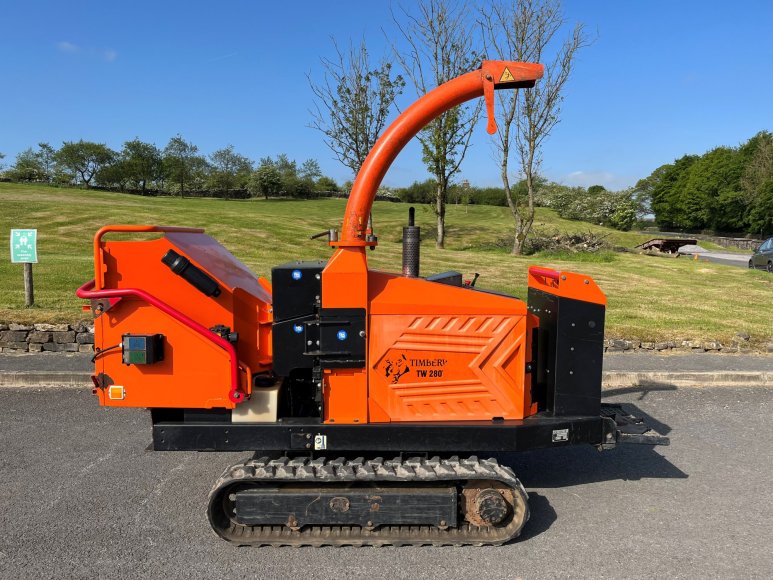 Timberwolf TW 280TFTR 8" Wood Chipper 