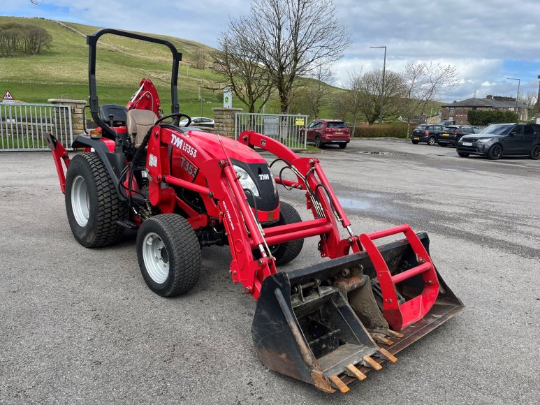 TYM T353 Compact Tractor c/w Front & Backhoe Loader