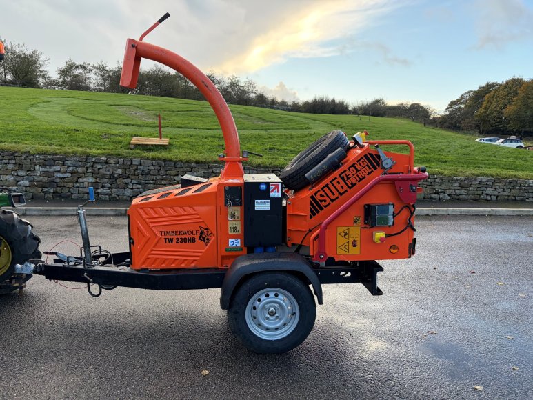 Timberwolf TW230HBP 6" Wood Chipper