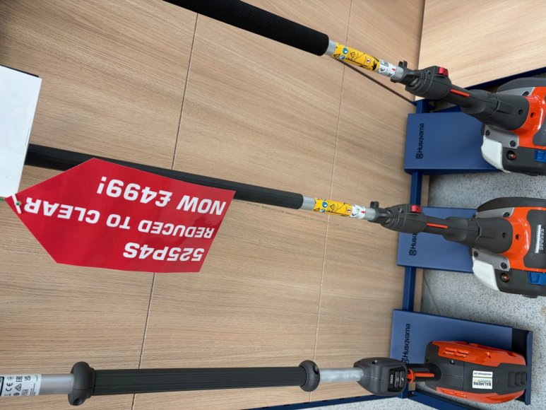 NEW / Ex-DISPLAY Husqvarna 525P4S Petrol Pole Pruner