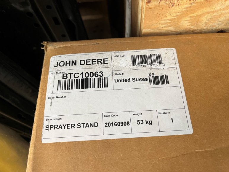 John Deere HD200 Sprayer Stand Kit BTC10063