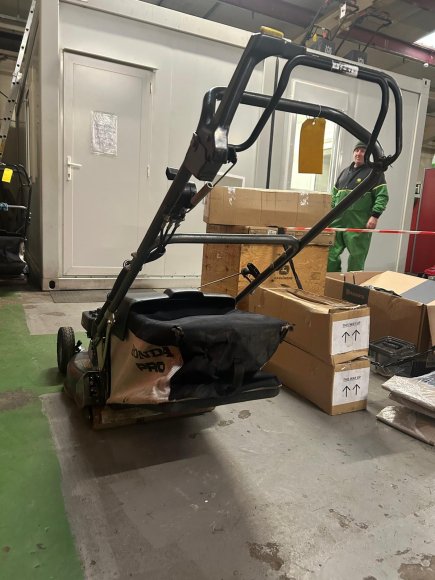 Honda HRH 536 QX Lawnmower 