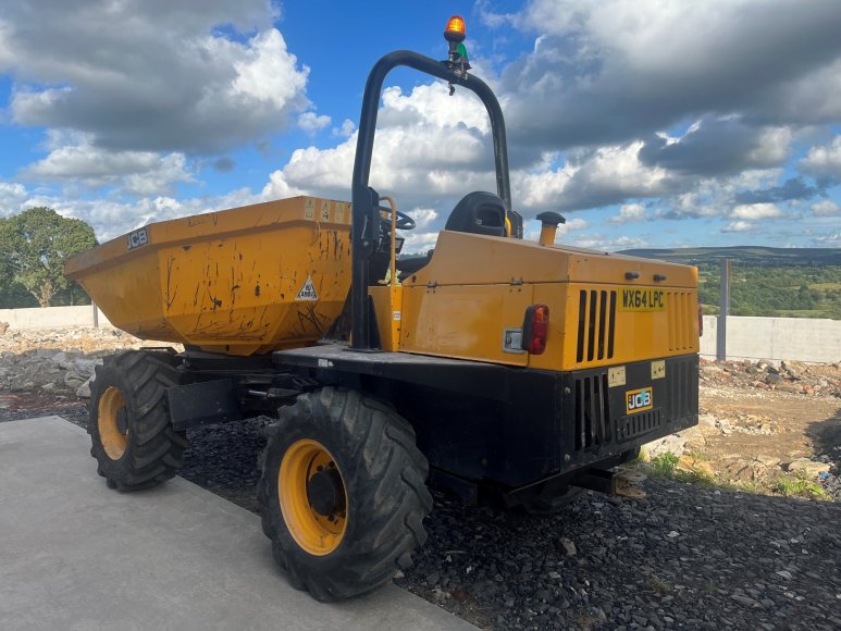 JCB 6 Tonne Swivel Tip Dumper 