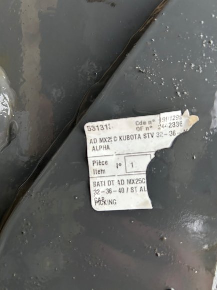 Kubota STV Loader Brackets 