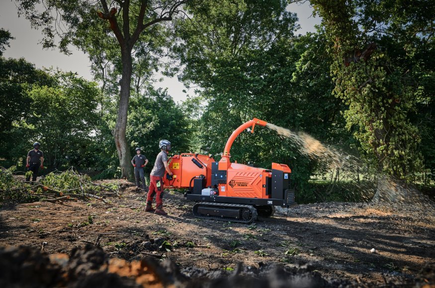 TW 280FTR Tracked Chipper