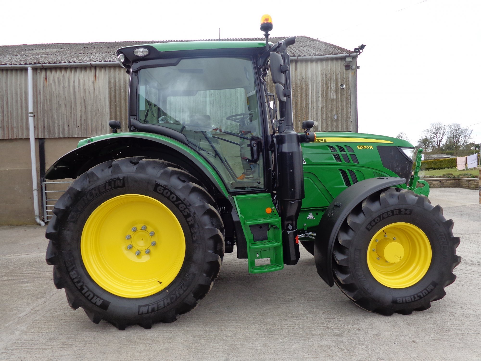 John Deere 6130R Agricultural Tractor Balmers GM Ltd